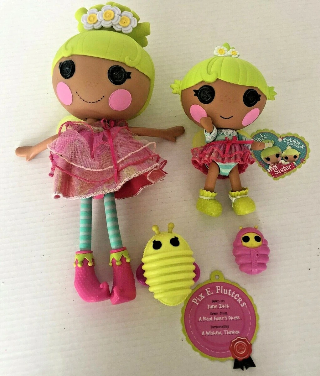 Lalaloopsy Full Size Pix E. Flutters and Twinkle N Flutters w