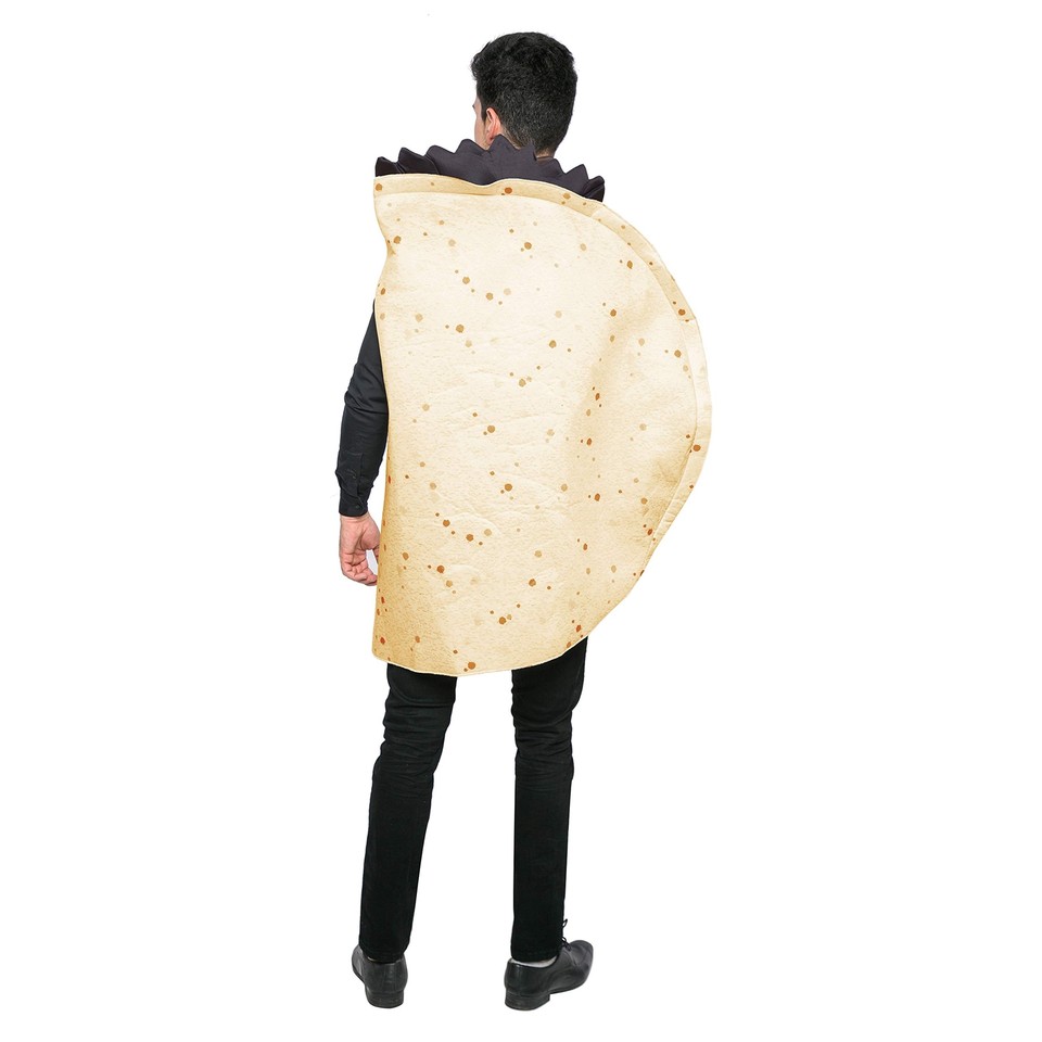 Taco Costume Adult Halloween Costume Burrito Food Costume for Halloween Dress... eBay