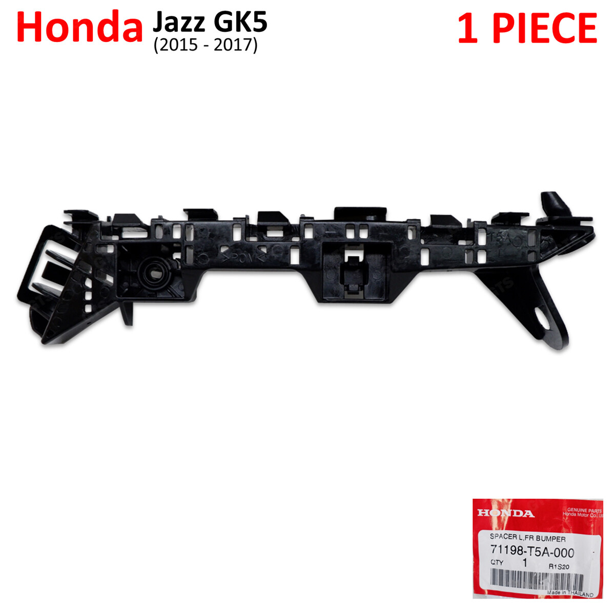 Front Left Spacer Bumper Retainer Bracket Fits Honda Jazz GK5 Fit