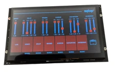 Guitar Multi Effect THG6 OD DS Chorus Reverb Delay Boost Touch Screen 7 inch