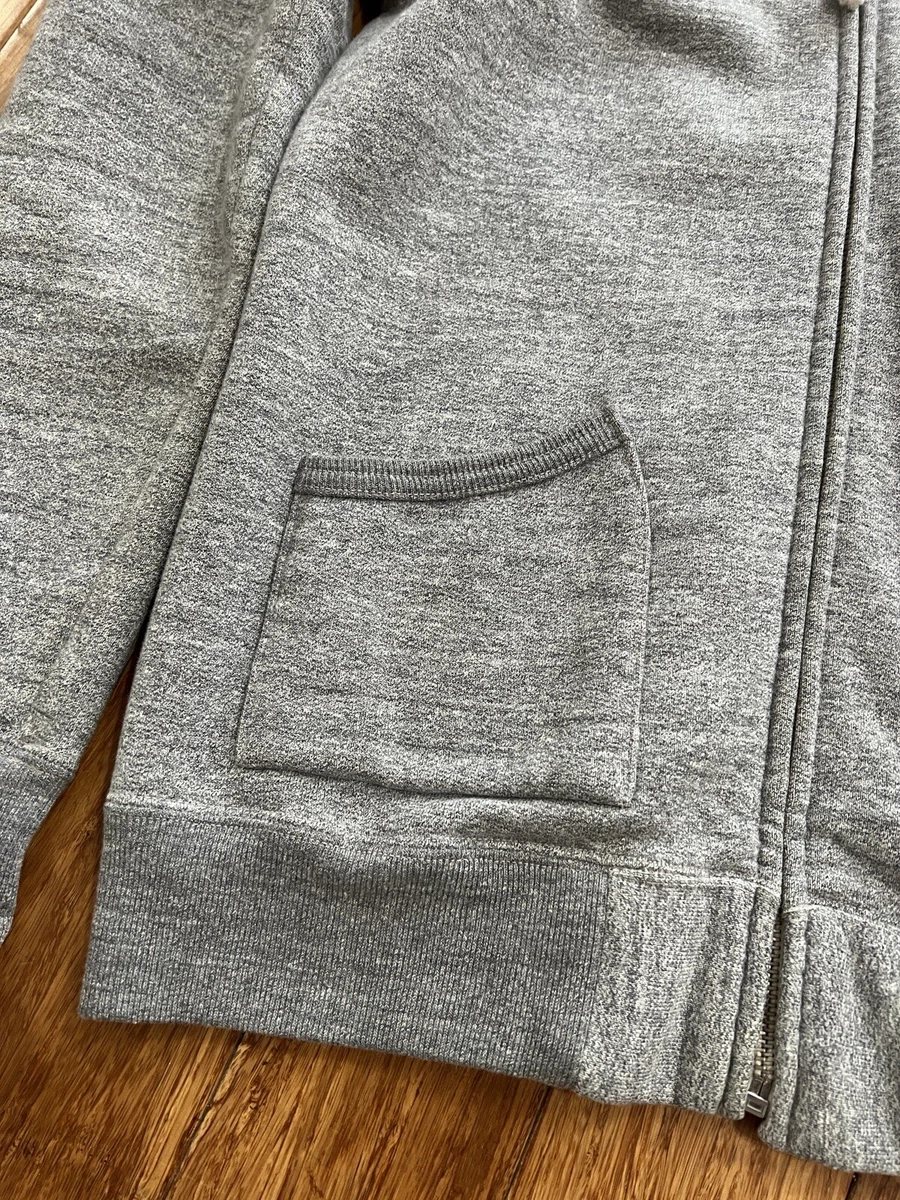 The Real McCoy s Ball Park Full Zip Hooded Sweatshirt Loop wheel