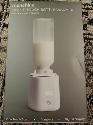 Munchkin Simple Touch Bottle Warmer With Digital Temperature Display