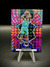 🌸2021-22 Panini Mosaic FOTL Pink Swirl Prizm /11 Terry Rozier SSP Bookend 11/11