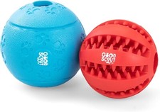 Rubber Dental Ball  Treat Ball Dog Toys for Tugging  Chewing, Best Dog Toy