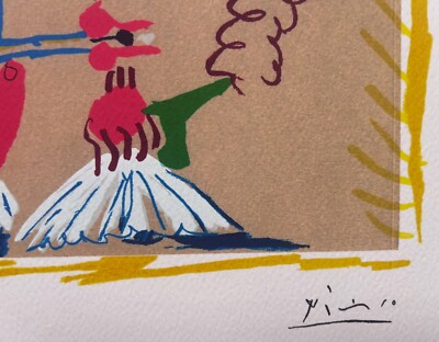 Pablo Picasso DESSINS PIPE SMOKER Limited Edition Facsimile Signed