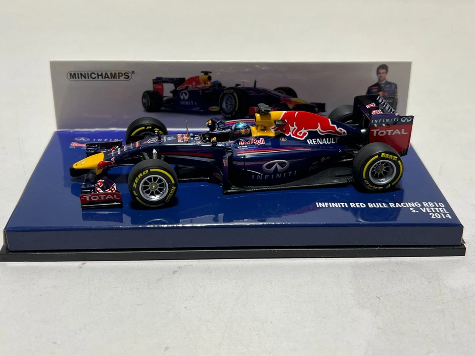 Infiniti Red Bull Racing RB10 F1, #1 S. Vettel Formel1 2014, Minichamps 1:43 - Bild 2 von 4