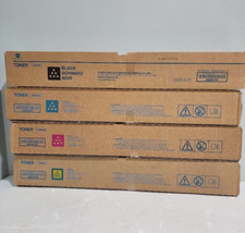 Konica Minolta TN-629 Toner Set Yellow Magenta Cyan Black