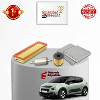 Set Service 4 Filter Citroen C3 III 1.6 85KW 116CV Von 2017->