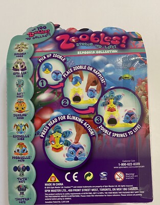 Zoobles Spring To Life Dressoobles Collection, Sandra#65,Ophelia#066