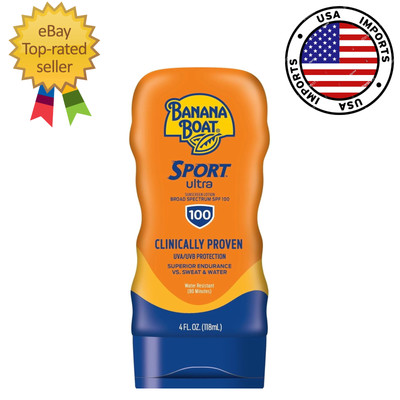 Banana Boat Sport Sonnencreme LSF 100 Lotion 118 ml Flaschen von Banana Boat