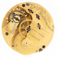 Scarce Lady Waltham Model 1873 6-Size 16-Jewel Antique Pocket Watch Movement