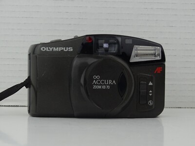 OLYMPUS Film Camera Infinity Accura Zoom XB 70 35mm Point Shoot Auto Focus Works