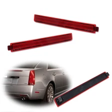 Red Rear Bumper Side Marker Reflector Light Lamp LH + RH Sides For 2008-2013 CTS