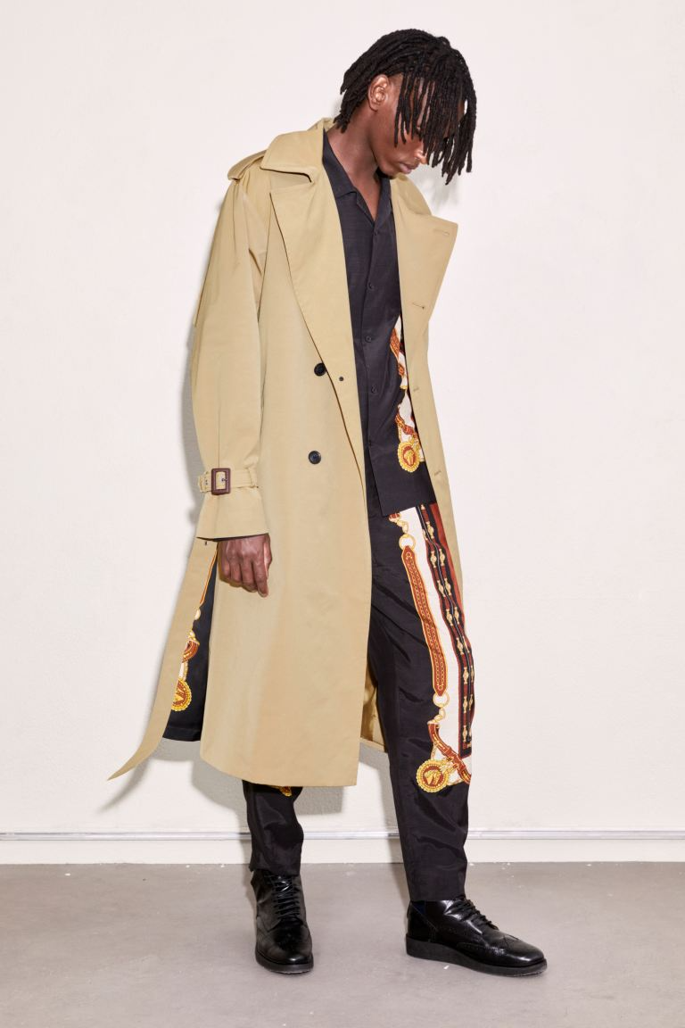 ジャケット・アウター Herlipto Gaba Ruffled Cotton Trench Coat Her lip to - herlipto Belted Dress Trench Coatトレンチコート