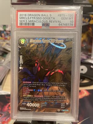 BT5-120 SCR SS3 Gogeta ゴジータ BT5-120 SCR Gogeta SS3, le Combattant miraculeux | Dragon
