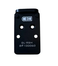 C&H CHP Adapter Plate Fits Glock MOS Converts to Trijicon RMR