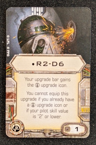 ASTROMECH / SALVAGED ASTROMECH UPGRADE CARDS, STAR WARS X-WING MINIATURES (1st) - Picture 7 of 28