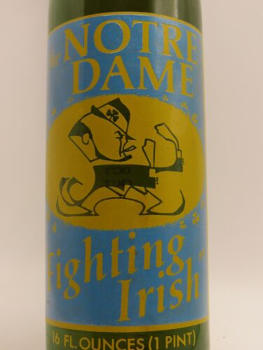 NOTRE DAME 7up Bottle - Fighting Irish