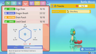 Treecko  Shiny  Normal 6IV Egg - Pokemon Brilliant Diamond & Shining Pearl