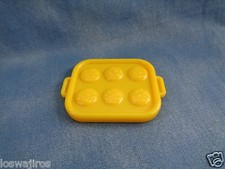 2008 Sesame Workshop Cookie Monster Playset Replacement Yellow Cookie Tray Part