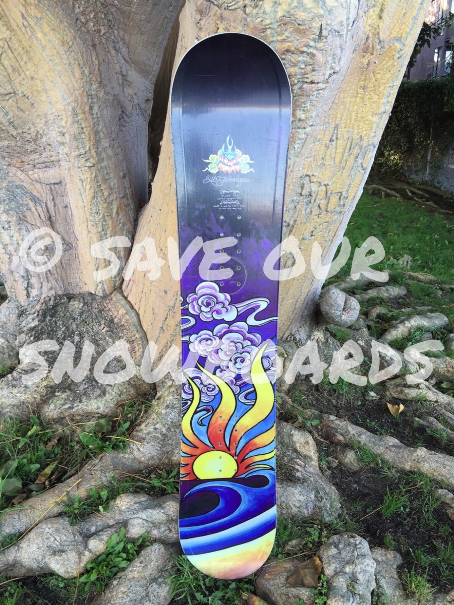 Vintage Lib Tech Jamie Lynn MINI Snowboard sun wave | eBay