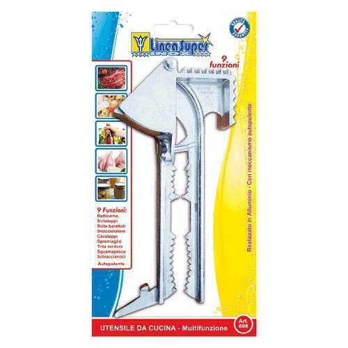Utensile Da Cucina Multifunzione 'Super' Art. 698 - 9 Funzioni