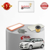 Set Service 4 Filter Xpeugeot 5008 1.6 Thp 121KW 165CV Von 2012->