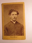 Klaas Boen? Kuhn ? Hottentodt from Africa now Georgenholz? as a man/CDV