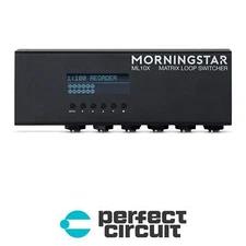 Morningstar ML10X Reorderable Loop Switcher Pedal EFFECTS NEW PERFECT CIRCUIT