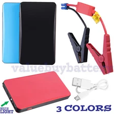 Portable  Slim Mini  20000mAh Car Jump Starter Engine Battery Charger Power Bank
