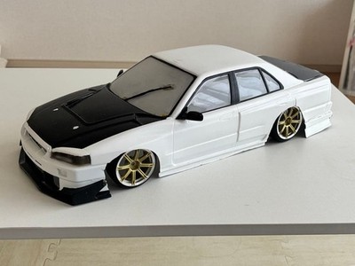 希少　ヨコモ　R34スカイライン4Drボディ　YOKOMO s-l400.jpg