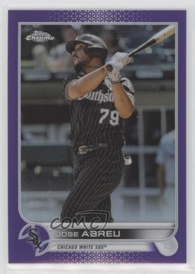 2022 Topps Chrome Purple Refractor 30/250 Jose Abreu #28 0w38