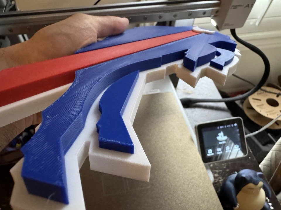 Buffalo Bills Logo: Wall Art - Team Sign Crest Memorabilia Decor Man Cave Plaque Foto 2 de 3