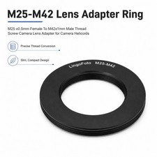 LingoFoto M25 x0.5 Female To M42 x1 Male Thread Screw Mount Lens Adapter