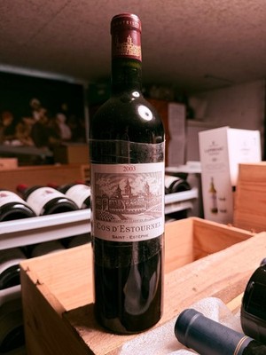Chateau Cos d'Estournel Jahrgang 2003 - eine Flasche zu 0.75L
