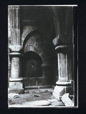 ca1930 LIBRARY Haghpat Medieval Armenian Monastery Original Photo Armenia Lori