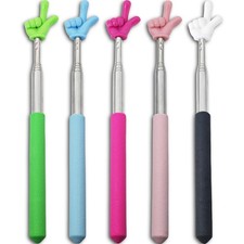 Pointer Stick for Classroom Extendable Teacher Teaching Tool 5 PCS