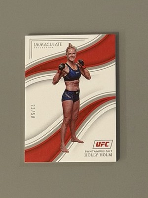 2023 Panini Immaculate Collection UFC - Holly Holm /50