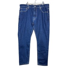 Levi  s 512 Slim Taper Stretch Jeans Dark Blue Denim Red Tab Mens 36x30 NWT