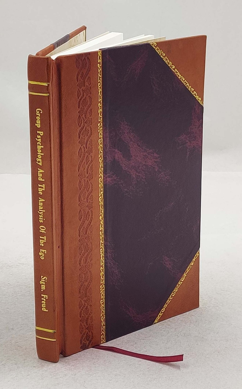 Group Psychology And The Analysis Of The Ego 1922 By Sigmund Freud Leather Bound