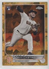 2022 Topps Chrome Sapphire Edition Gold 4/50 Kervin Castro #413 15kw