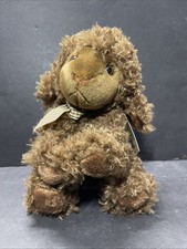 Russ Berrie Lambert Brown Sheep Plush 8.5 Stuffed Animal NWT