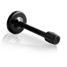 Door Stoppers, 5 Inch Long Door Stop Heavy Duty Stainless Steel Doorstops Wal...