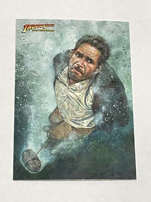 2008 Topps Indiana Jones Masterpieces #72 - How Deep Is the Ocean?