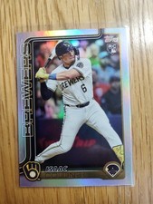 2025 Topps Series 2 - Isaac Collins #657 Rainbow Foilboard (RC)