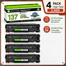 4x CRG137 Toner For Canon 137 Toner Cartridge MF216n MF236n MF232w MF244dw D570