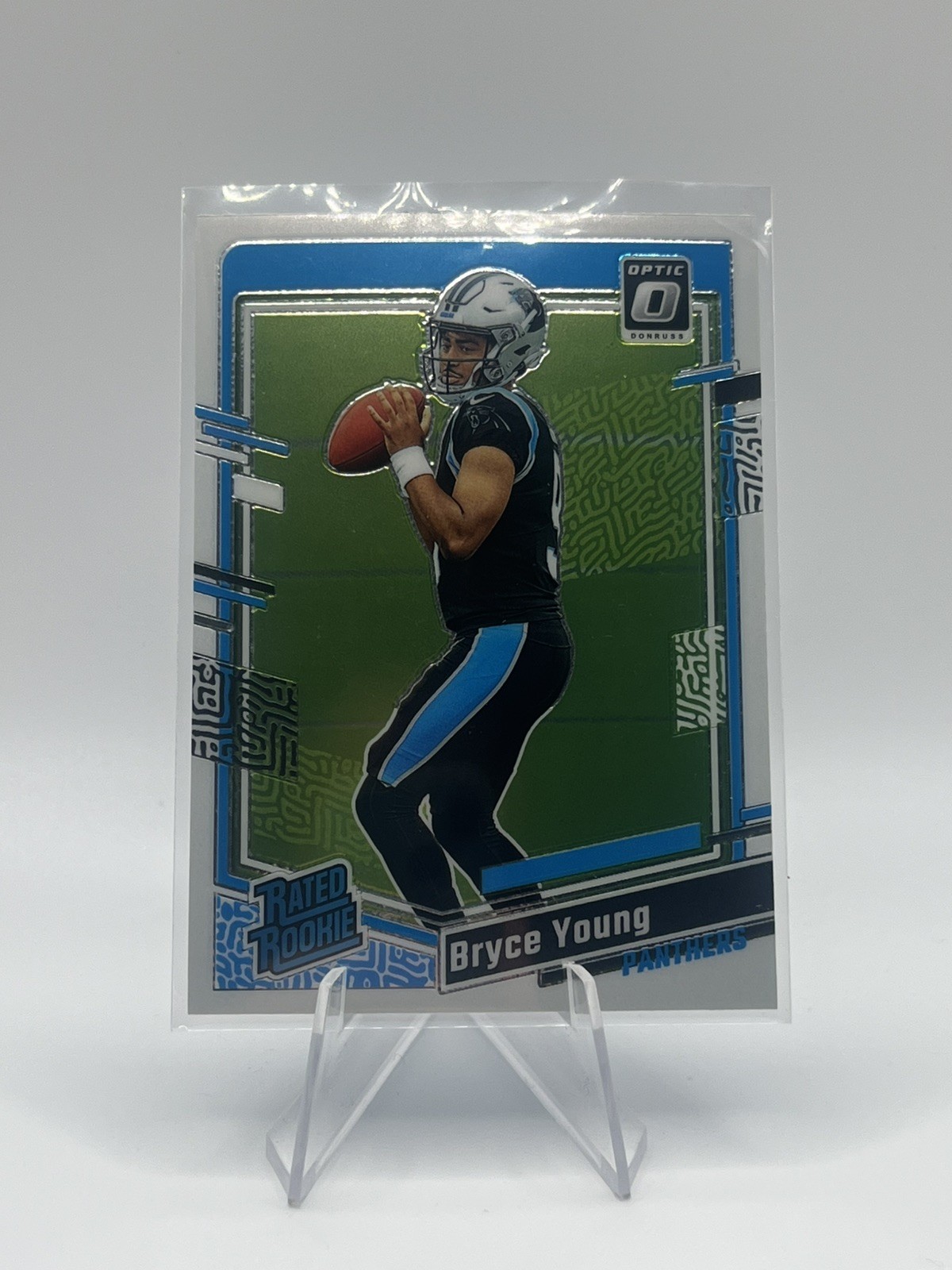 Bryce Young Rated Rookie 2023 Donruss Optic Football #213 Carolina Panthers 
