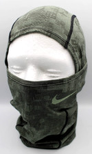 Nike Hyperwarm Knit Hood Balaclava Adult Men's Camo Green/Jade Horizon