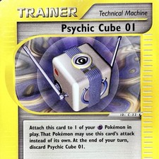 Psychic Cube 01 - REG - Pokémon TCG - Aquapolis - 132/147 - UNCOMMON ~ NM on eBay