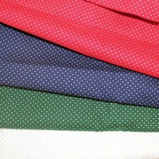 Empee 140cm (55") wide Metallic Pin Spot Cotton Fabric 0.5m